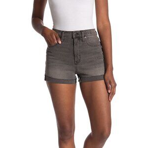 Madewell High Rise Cuffed Denim Shorts in Slater Wash
